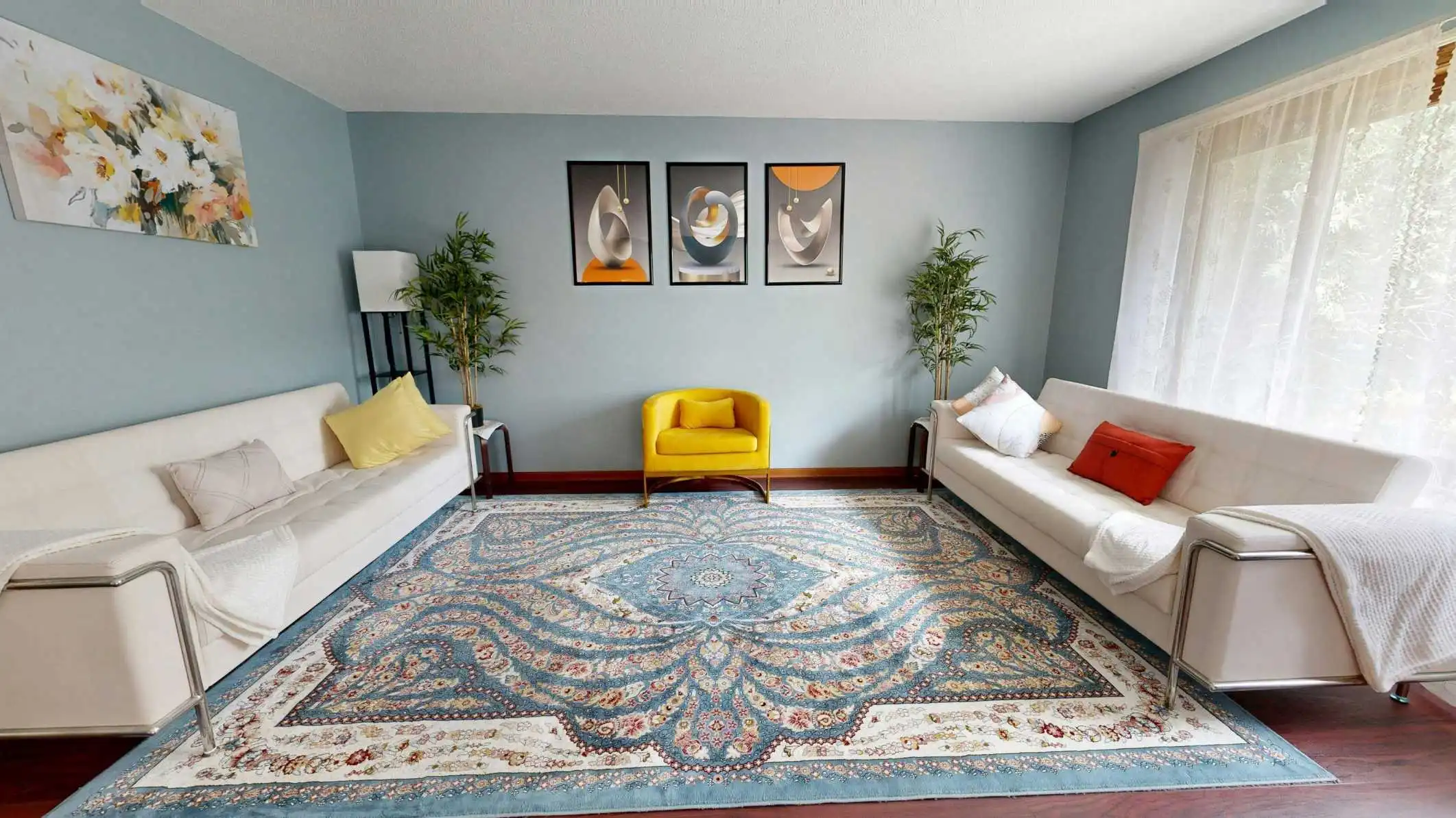 Premium residential interior design with contemporary finishes