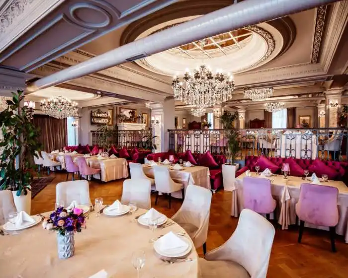 Hotel banquet hall interior design in Hyderabad