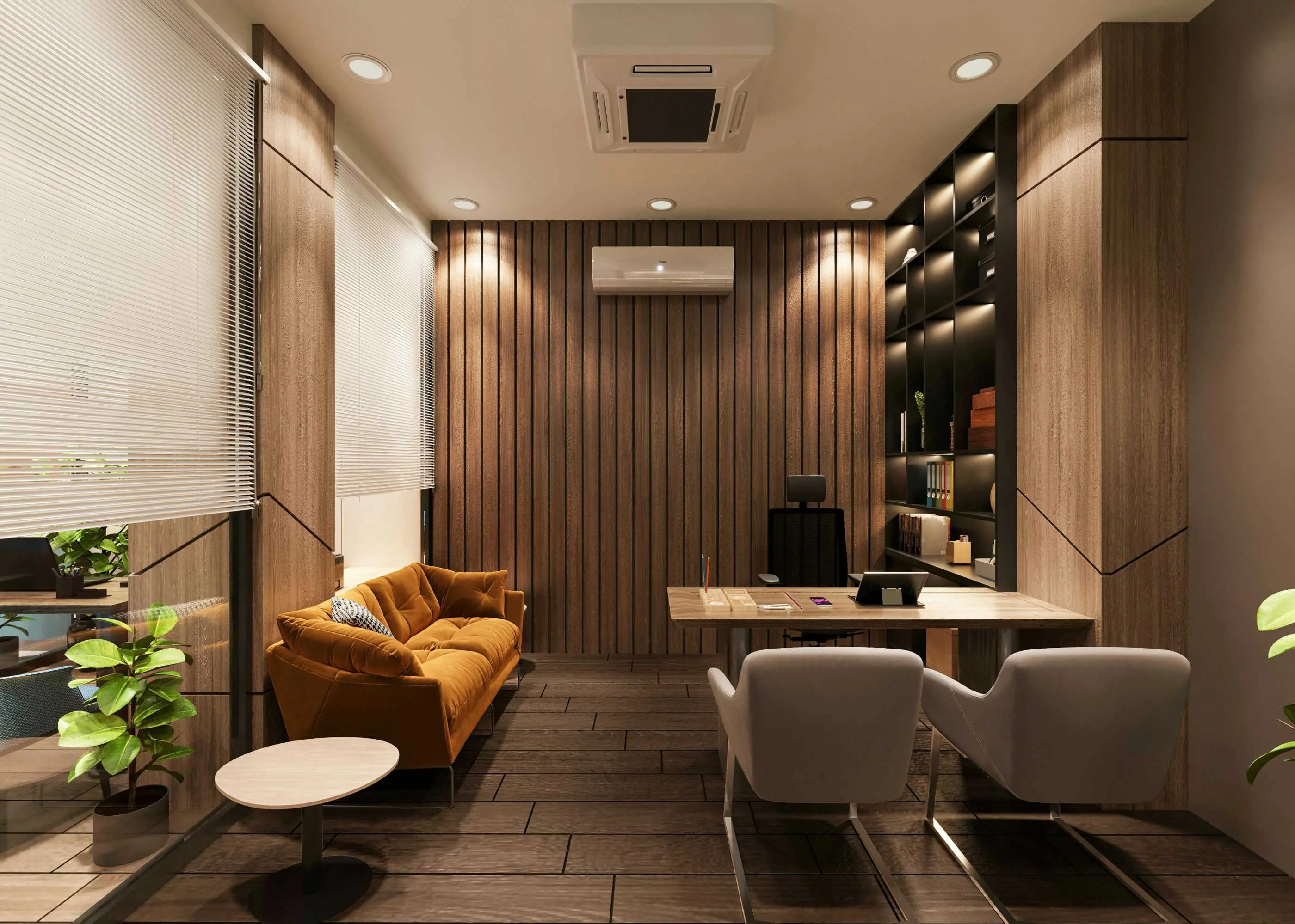 Luxury interior design with elegant finishes and furnishings